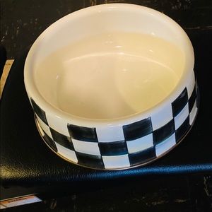 MacKenzie Childs large pet dish
